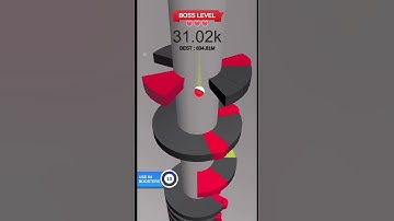 Helix Jump: Boss Level 166 #helixjump #mobile #shorts