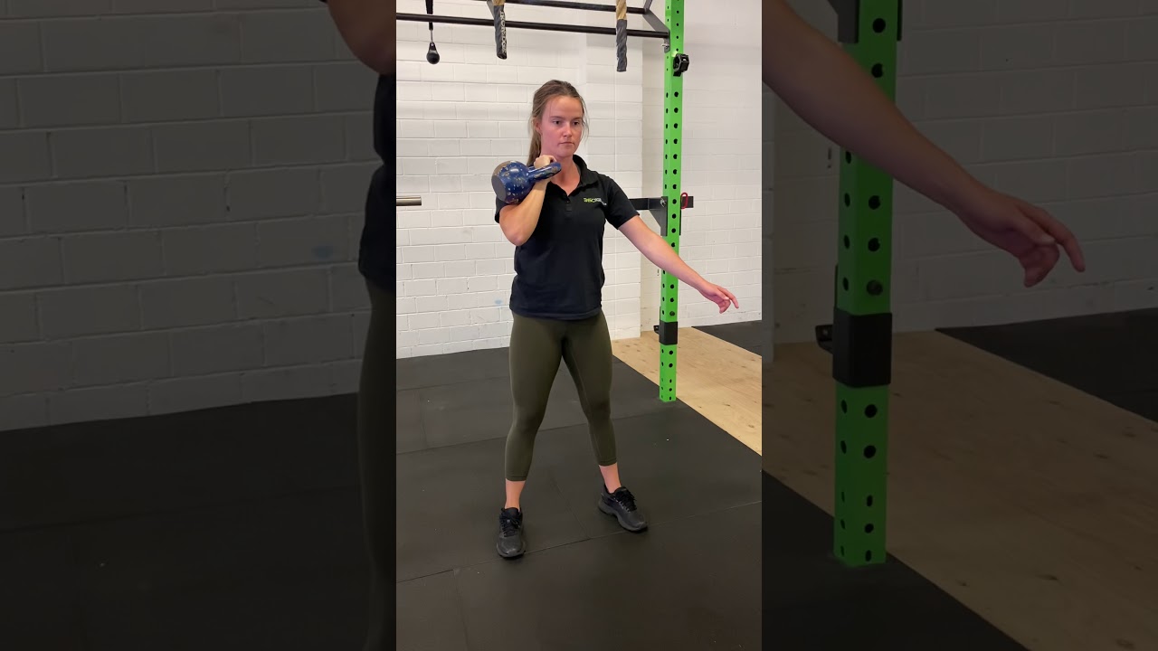 Offset Kettlebell Squat