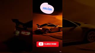 a car doing drift in a dessert #sharief #facts