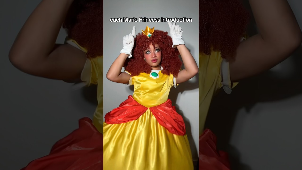 The Mario Princesses Introduction! #princesspeach #princessdaisy #rosalina #cosplay