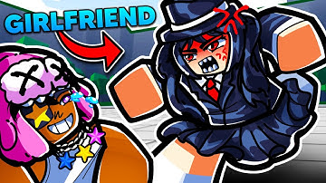 I Made HUMBLED Girlfriend RAGE QUIT in The Strongest Battlegrounds!