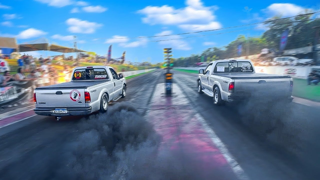 PARTICIPEI DE UMA ARRANCADA COM A F250 😳‹ Danilo Crespo ›