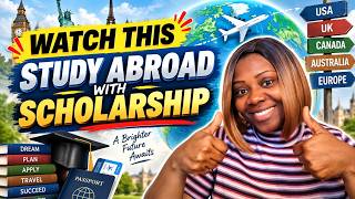 How to get a FULLY FUNDED Scholarship Abroad | Step-by-step Guide 