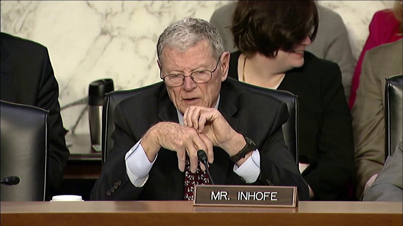 Inhofe Q&A at SASC Hearing about United States Strategic Command