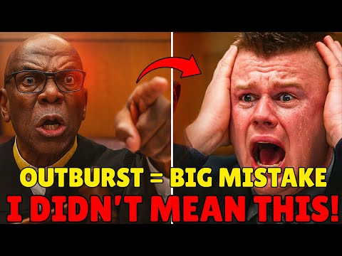 Judge LOSES CONTROL After Disrespectful Outburst In Court 