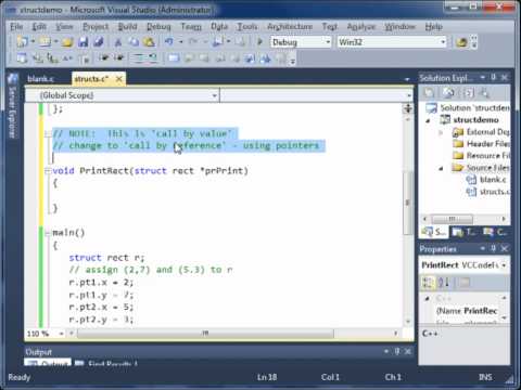 Structures in C