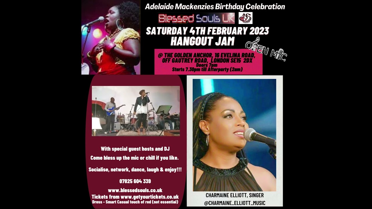 Charmain Elliott at Blessed Souls UK