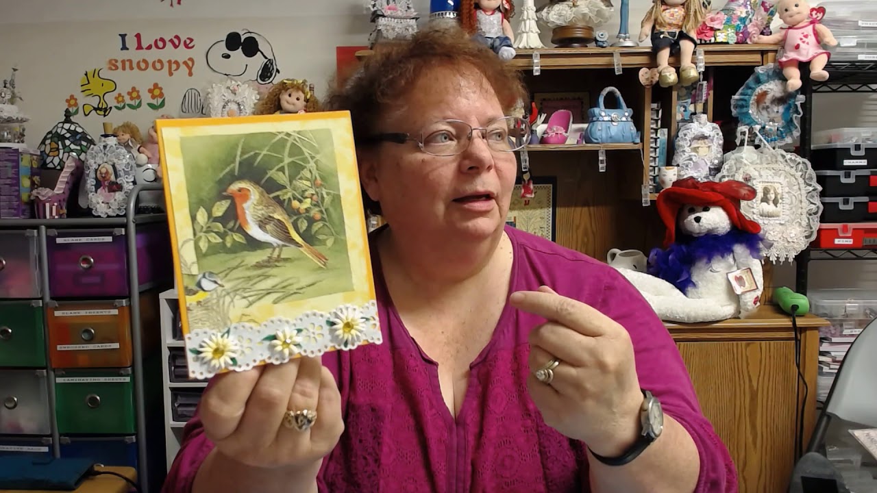 Napkin Cards I made YouTube