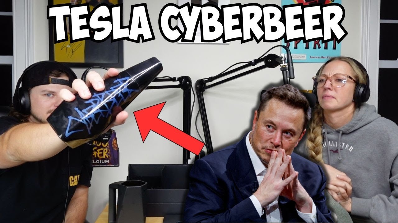 Reviewing Elon Musk's Tesla CyberBeer!