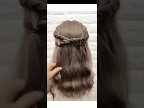 easy hair style /free hairstyle/short hair/subscribe