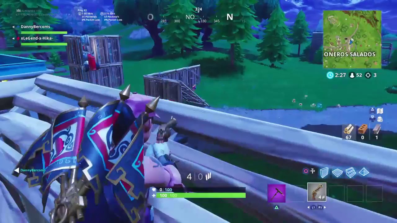 50 vs 50 en DIRECTO!! FORTNITE: Battle Royale | LeGendHika