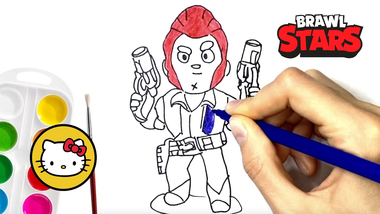 Drawing Colt Brawl Stars 
