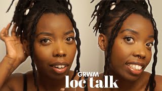 i woke up one morning and combed out a loc | GRWM & 3.5 YEAR UPDATE LOC TALK | FRMEECH