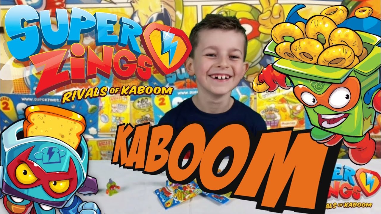 Superzings series 2 blind bag opening 