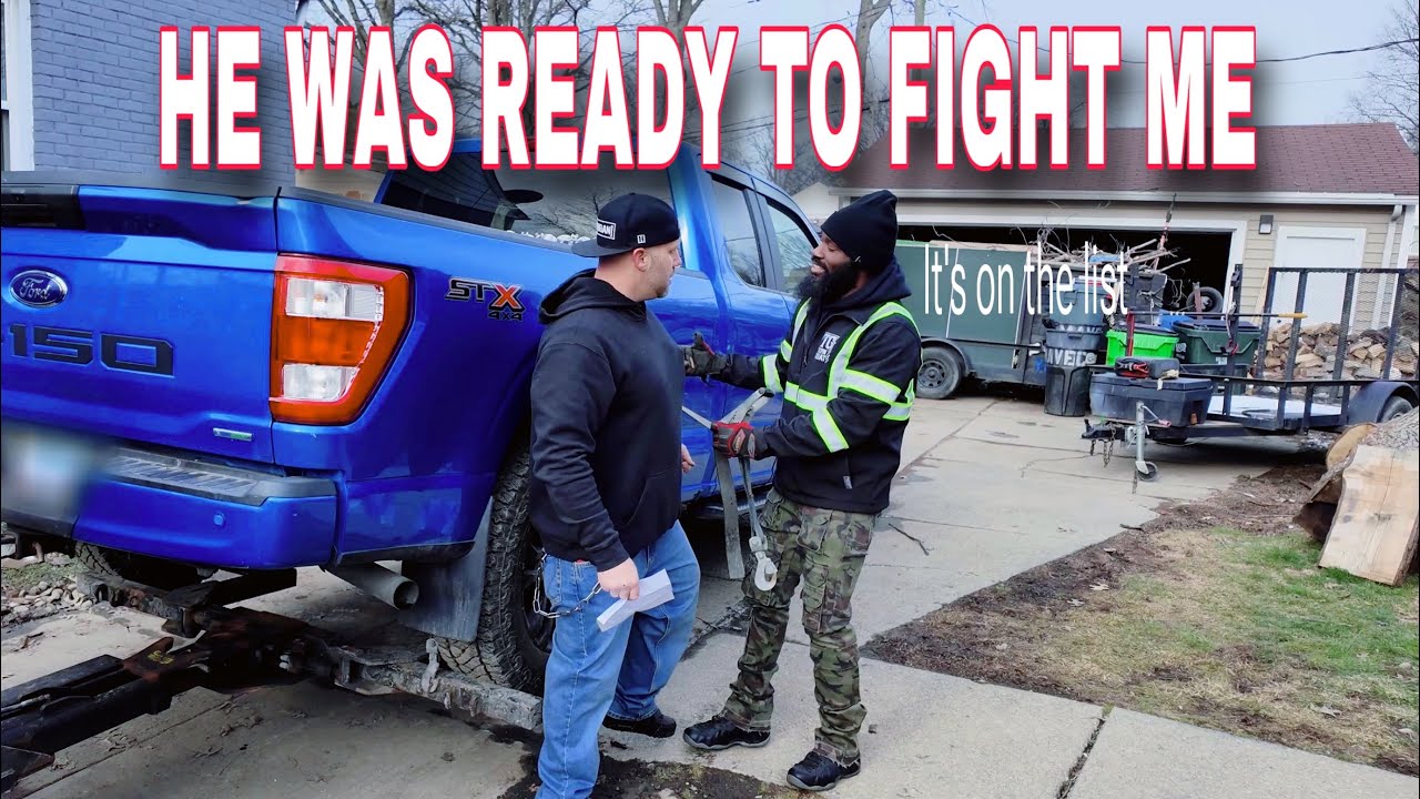 He was ready to fight me! (Repo)