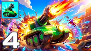 Tank Sniper: 3D Shooting Games Gameplay Walkthrough Part 4 🔥 MASSIVE Tank Destruction!