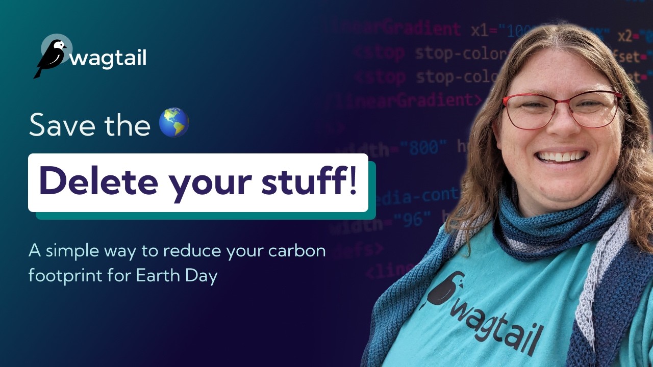 Thumbnail for video: Save the 🌎: Delete your Stuff!