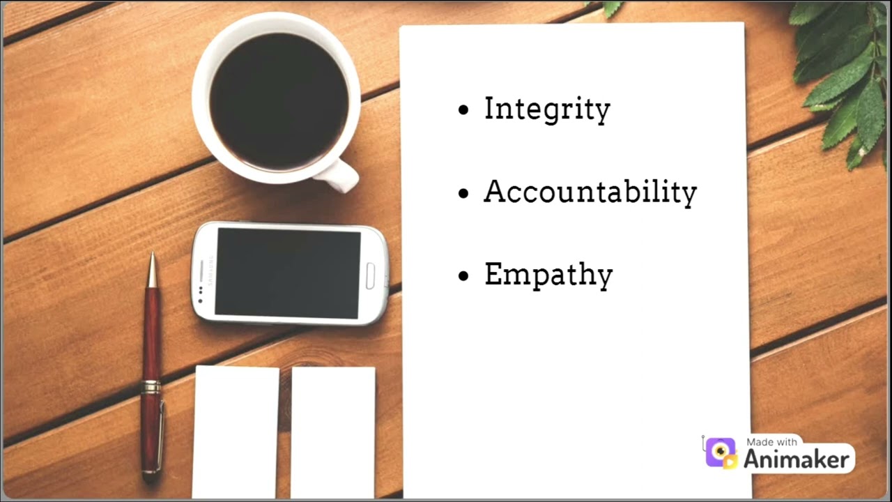 ETHICAL VALUES IN OPERATIONAL MANAGEMENT FOR THE BENEFITS OF SOCIETY