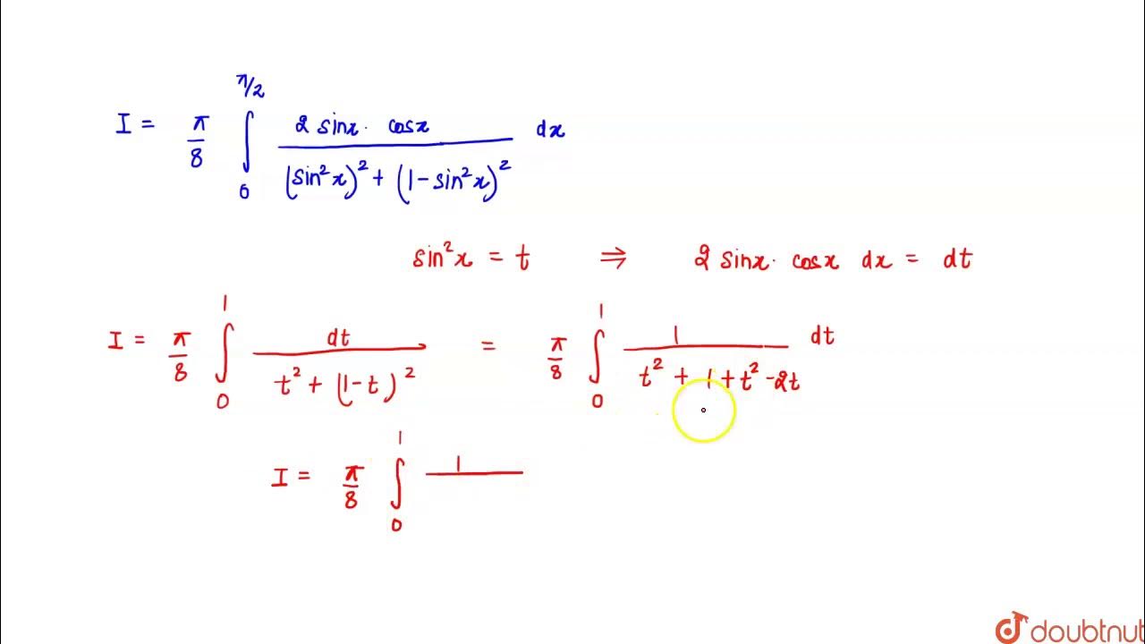 evaluate-int-0-pi-2-xsinxcosx-sin-4x-cos-4x-dx-youtube