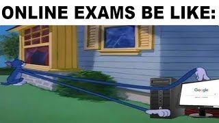 Online Exam Memes
