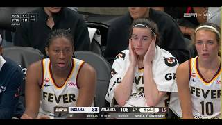 Caitlin Clark's GREATNESS WASTED Again 🤯 As Indiana Fever Fall To Atlanta | WNBA