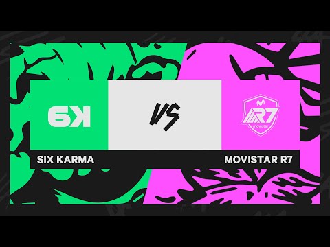 Six Karma vs Movistar R7 | #LLA Clausura 2023 |  Semana 1 Día 1 Partida 1