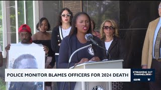 Police monitor blames officers for 2024 death