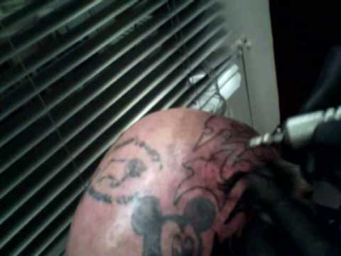 Head tattoo - YouTube