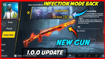 Pubg mobile 1.0.0 update is here || INFECTION MODE BACK , ERANGEL 2.0, NEW UI & MORE FEATURES