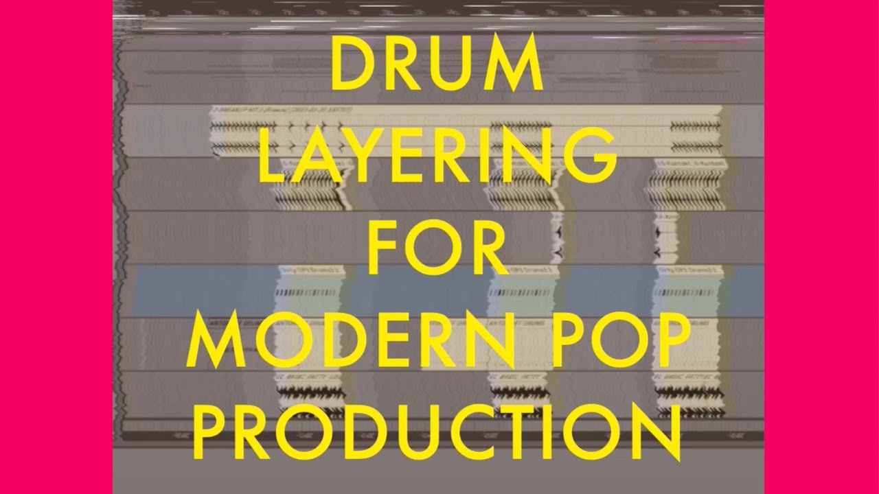 Get a BIG, modern Pop drum sound