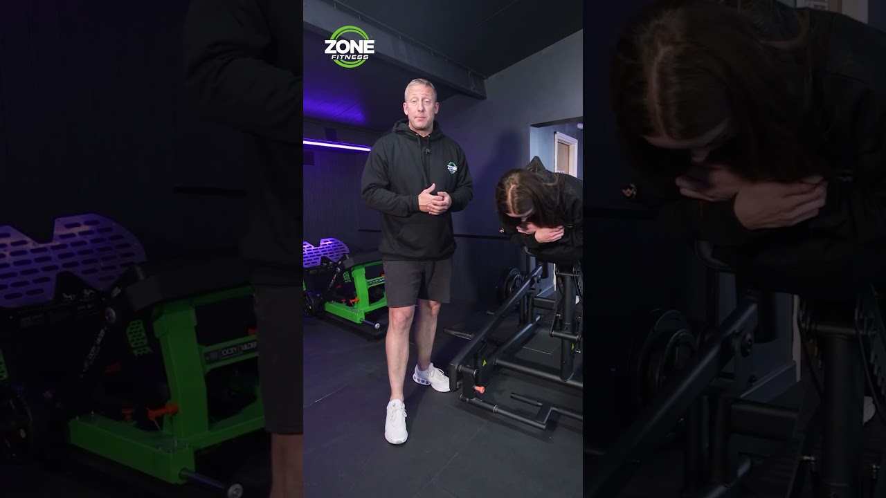 GLUTEBUILDER 45 DEGREE HYPER DEMONSTRATION