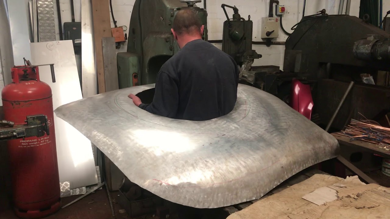 Bentley Mk6 Special rear tub Eckold  panel beater