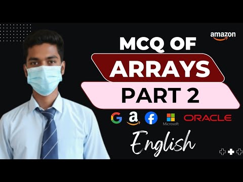 📘 Array Part 2 | Important MCQs for DSA Preparation | Crack Coding ...