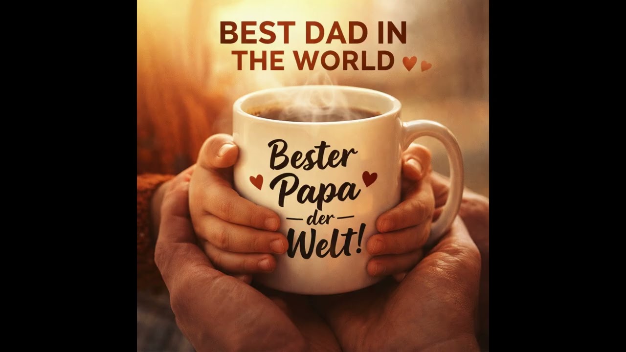 Best Dad in the World ☕❤️ | Emotional Family Pop Song | A Son’s Gift to His Father