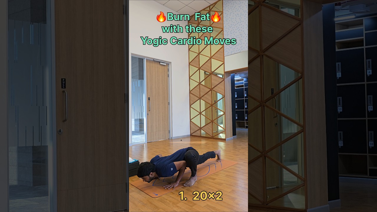 2 Powerful Yogic Cardio Movements to Burn Fat & Build Strength 🔥  