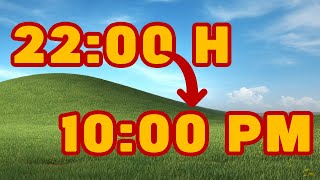 C C3 B3mo Cambiar La Hora En Windows 10 A 12 Horas Cambiar Formato De ...