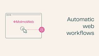 Automatic Web Workflows With Molmoweb