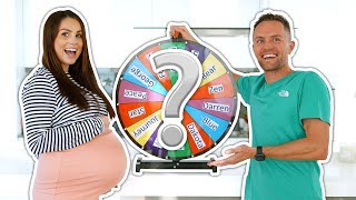 MYSTERY WHEEL OF BABY NAMES! *baby name reveal* | Family Fizz