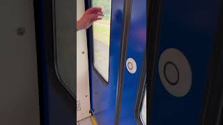 Exiting Slt Train At Railroad Station Haarlem