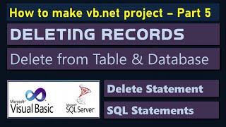 Celebrity Deleting records from the table | sql Delete Statement | Microsoft Vb.net Project Part 5  #highblix Profile