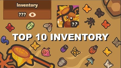 Top 10 Players Inventory In Taming.io