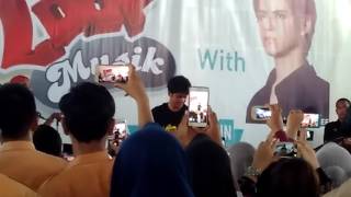 Konser Aliando di smkn3