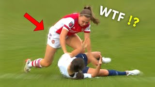 Angry & Dirty Moments in Women's Football !