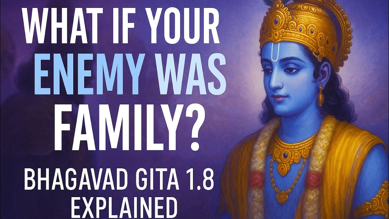 Bhagavad Gita Verse 1.8 explained || The Hidden Pain Behind Success and Titles