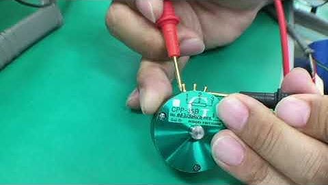 How to measure total resistance of the potentiometer
