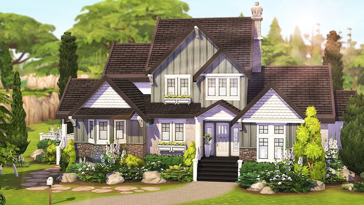 FOSTER FAMILY HOME 💕 | The Sims 4 | Speed Build