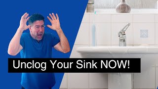 Get Rid of Clogged Bathroom Sink FAST with Simple Fixes | Howl & Hammer