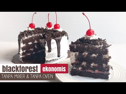 blackforest-kukus-ekonomis-(no-mixer-&-no-oven)-|-simple-blackforest-cake