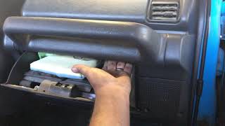 Sports Performance 1993 geo tracker hood release location