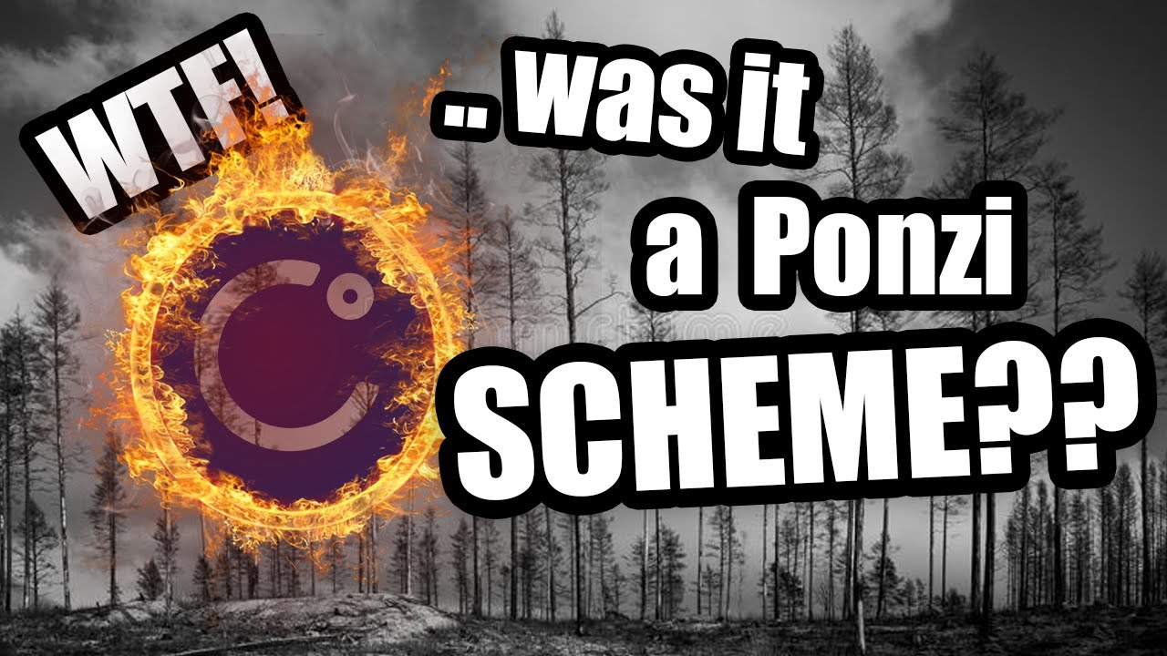 WTF - was Celsius a PONZI SCHEME??